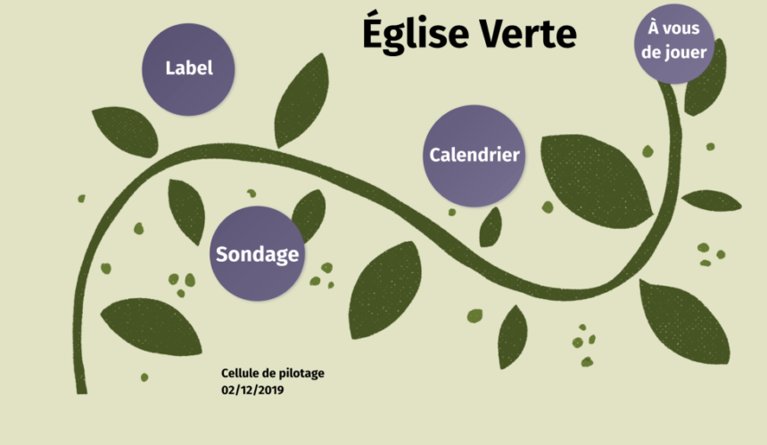 Vers une paroisse verte… Vers une paroisse verte…